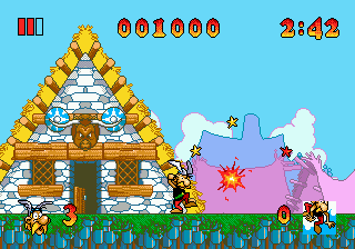 Скриншот игры Asterix and the Great Rescue
